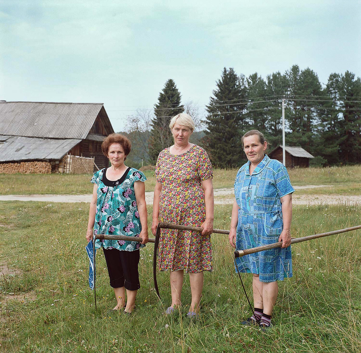 фото деревенских женщин в возрасте
